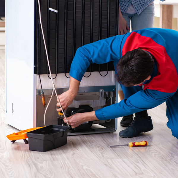 how much do you charge for refrigerator repair services in Bowersville Ohio